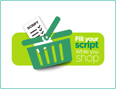 Fill your script when you shop