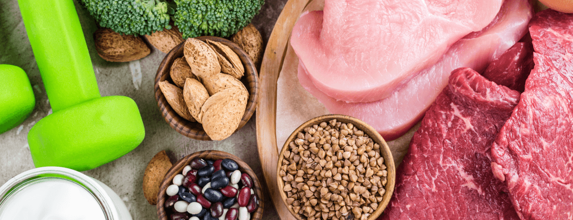 Food helpers to build muscles!