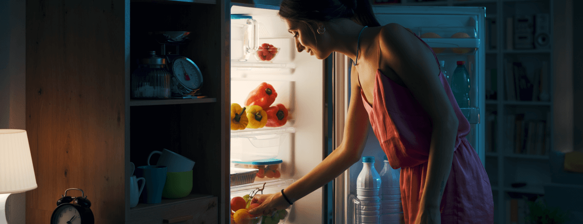 Night eating versus day eating